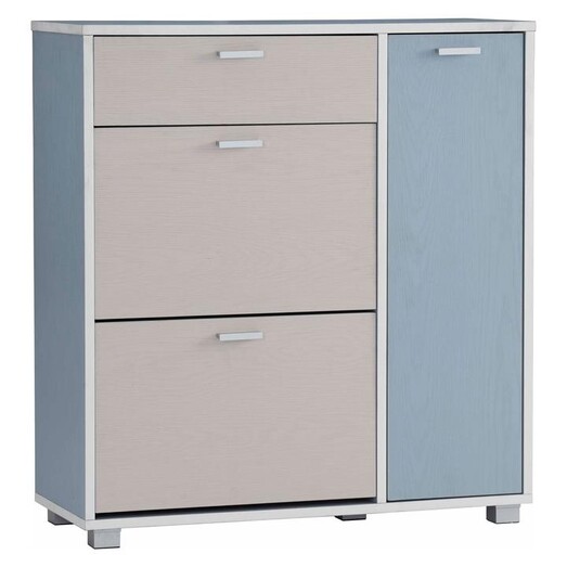 Picture of Padin Shoe Cabinet MDF Light Blue Simpel Picture of Padin Shoe Cabinet MDF Light Blue Simpel