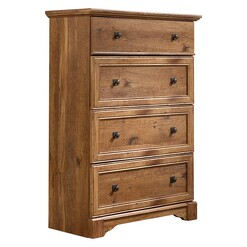 Picture of Palladia Chest of 4 Drawers Chipboard Vintage Oak U.S Designs