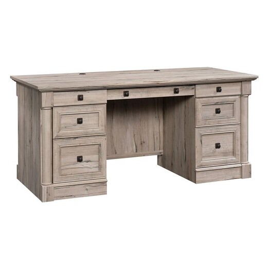 Picture of Palladia Executive Desk, Split Oak Chipboard U.S Designs