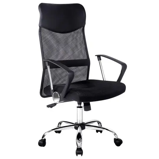 Picture of Palmiro Office Chair Faux Leather Black Resort Living