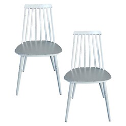 Picture of Paloma Dining Chair (Set of 2) Aluminium Assorted Emporium Oggetti