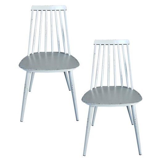 Picture of Paloma Dining Chair (Set of 2) Aluminium Assorted Emporium Oggetti