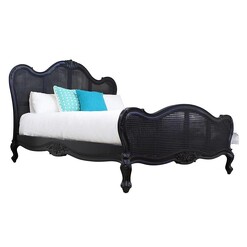 Picture of Parisian Bed, Black Wood Hudson Furniture