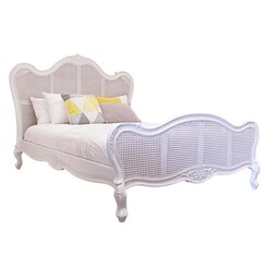 Picture of Parisian Bed, White Wood Hudson Furniture