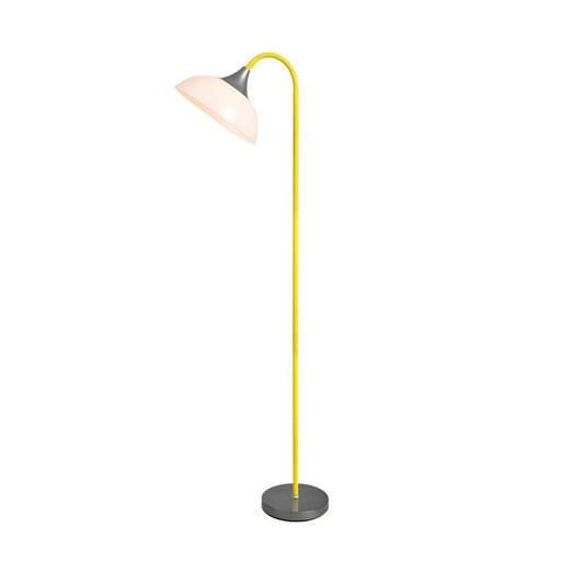 Picture of Park Modern Elegant Free Standing Reading Light Floor Lamp - Yellow