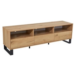 Picture of Parklawn Entertainment Unit MDF Natural/White HEQS