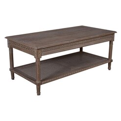 Picture of Paulani Rectangular Coffee Table Wood Oak Dasch Design