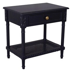 Picture of Paulani Side Table in Black by Dasch Design