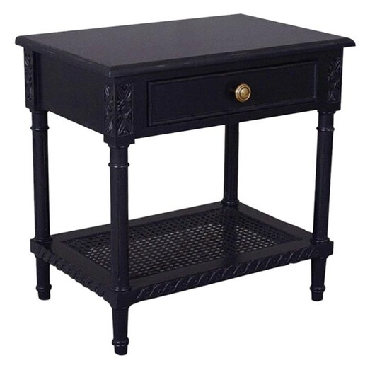 Picture of Paulani Side Table in Black by Dasch Design