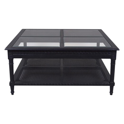 Picture of Paulani Square Coffee Table in Black by Dasch Design