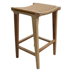 Picture of Pavell Bar Stool in Natural by Hudson Furniture