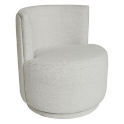 Picture of Pearla Fabric Swivel Chair in Beige by D&D Design