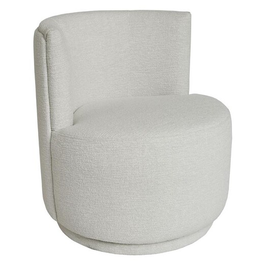 Picture of Pearla Fabric Swivel Chair in Beige by D&D Design Picture of Pearla Fabric Swivel Chair in Beige by D&D Design