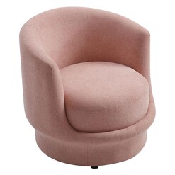 Picture of Pelland Upholstered Armchair Polyester Pink HEQS
