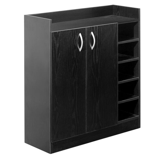 Picture of Penelope Shoe Cabinet, Black MDF Resort Living