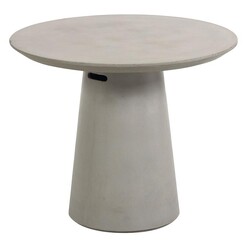 Picture of Perri Round Outdoor Dining Table Clay Grey Vida & Co.