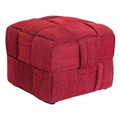 Picture of Perrine Textured Linen Ottoman Assorted Beaumont & Braddock
