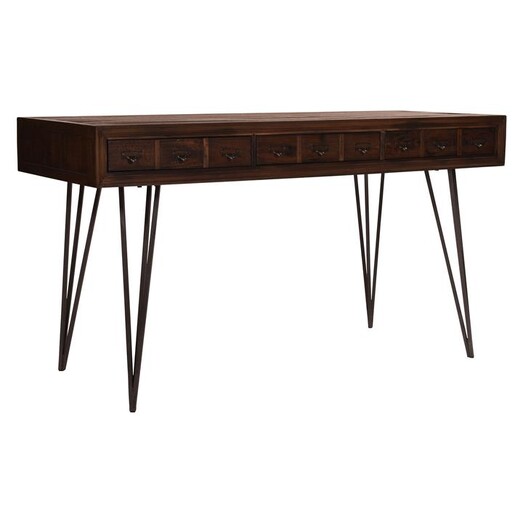 Picture of Pharmacy Recycled Timber Desk Fir Brown Alliance Furniture