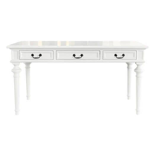 Picture of Phillip Desk Wood White Jac Home Living Picture of Phillip Desk Wood White Jac Home Living