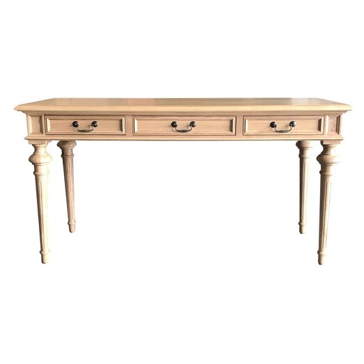 Picture of Phillip Scott Oak Work Desk in Natural Oak by Jac Home Living