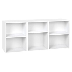 Picture of Pindar 3-Piece Bookshelf MDF White Resort Living