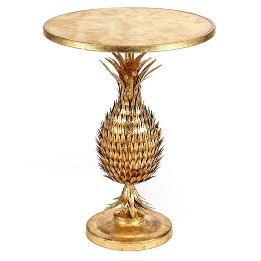 Picture of Pineapple Side Table Metal Gold Phil Bee Interiors Picture of Pineapple Side Table Metal Gold Phil Bee Interiors