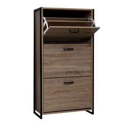 Picture of Platt Shoe Storage Cabinet MDF Natural Resort Living