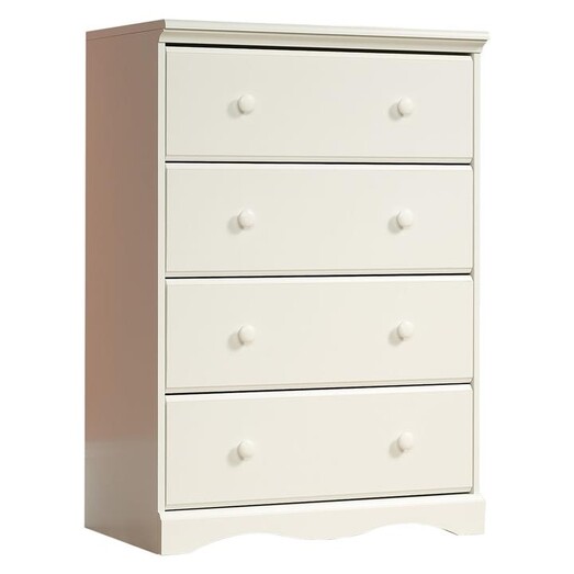Picture of Pogo Chest of 4 Drawers Chipboard White U.S Designs Picture of Pogo Chest of 4 Drawers Chipboard White U.S Designs