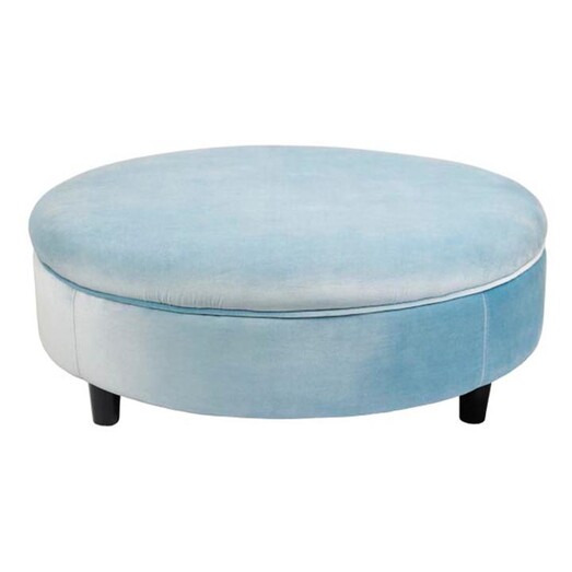 Picture of Pompon Velvet Ottoman Assorted D&D Design