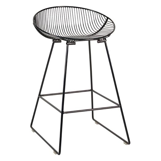 Picture of Pop Bar Stool, Black Metal Life Interiors