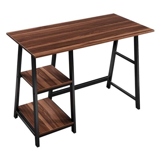 Picture of Pramiya Writing Desk in Brown by HEQS