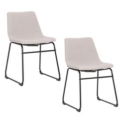 Picture of Prato Set of 2 Waterproof Fabric Dining Chairs Assorted casabona