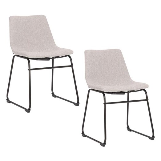 Picture of Prato Set of 2 Waterproof Fabric Dining Chairs Assorted casabona Picture of Prato Set of 2 Waterproof Fabric Dining Chairs Assorted casabona