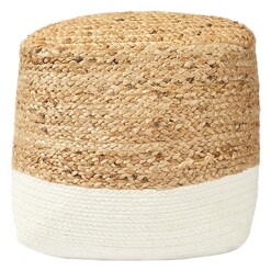 Picture of Preston Jute Pouf Assorted Vintage Design Homewares