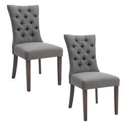Picture of Preston Upholstered Dining Chair Fabric Assorted CAFE Lighting & Living