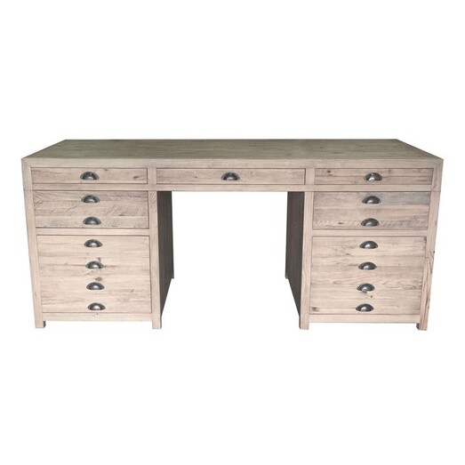 Picture of Printmaker's Desk Size Large in Timber by Jac Home Living