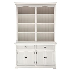 Picture of Provence Buffet & Hutch in White by Nova Solo