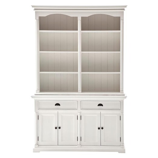 Picture of Provence Buffet & Hutch in White by Nova Solo Picture of Provence Buffet & Hutch in White by Nova Solo