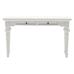 Picture of Provence Console Table in White by Nova Solo