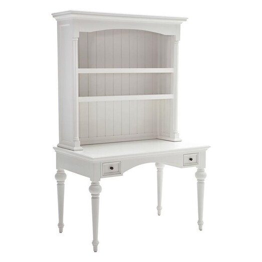 Picture of Provence Desk, Large Wood White Nova Solo