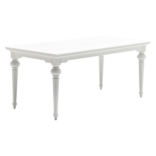 Picture of Provence Dining Table Wood White Nova Solo