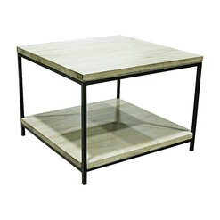 Picture of Pryor Side Table Wood Smoked Oak Searles Homewares