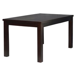 Picture of Pursa Rectangular Timber Dining Table Mahogany Assorted Kayu Estate