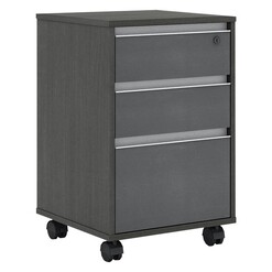 Picture of Pye Mobile Cabinet MDF Purple Teak Iniko