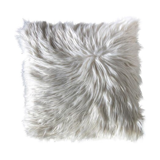 Picture of Quinona Faux Fur Cushion in Off-White by Castle Road Interiors Picture of Quinona Faux Fur Cushion in Off-White by Castle Road Interiors