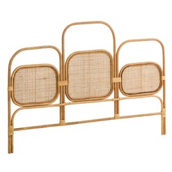 Picture of Rabi Rattan & Bamboo Headboard Beige Vida & Co.