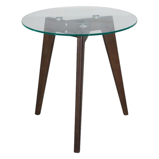 Picture of Rachel Side Table Glass Oak HEQS