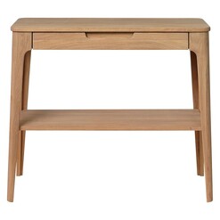 Picture of Rafa Console Table Wood Natural/White Iniko
