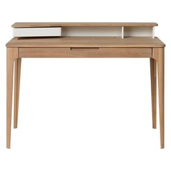 Picture of Rafa Desk Wood Natural/White Iniko