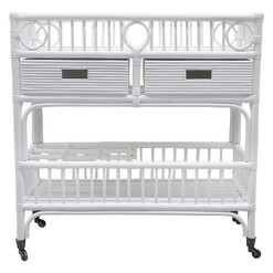 Picture of Raffles Bar Cart Bamboo Assorted Searles Homewares